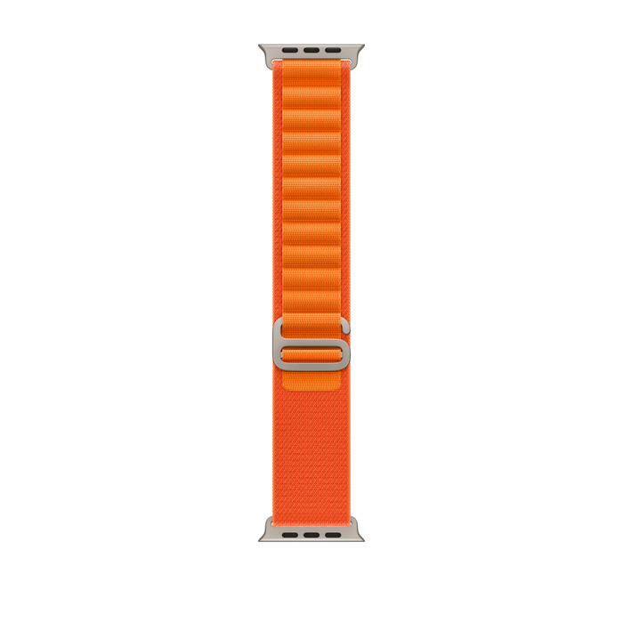 APPLE-WATCH-SERIES-8-ULTRA-49mm-Alpine-Loop-Orange 3